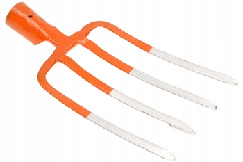 Widły 4-zębne gospodarcze rolnicze do kopania kompostu