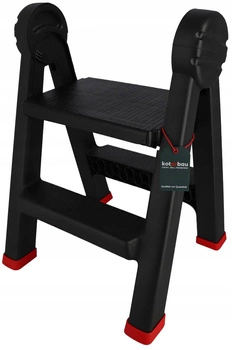 Drabina schodki składane 2 stopnie drabinka podest