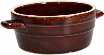 Garnek kamionkowy naczynie na smalec przetwory 0,3l