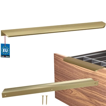 Uchwyt meblowy aluminium złoty mat 320/340 mm
