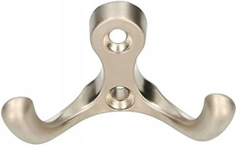 Wieszak ścienny ubraniowy pajączek satyna meblowy