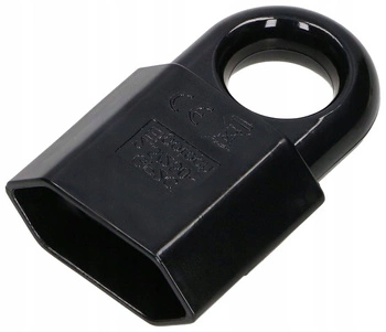 Gniazdo przenośne z uchwytem rozbieralne b/u - Kolor czarny