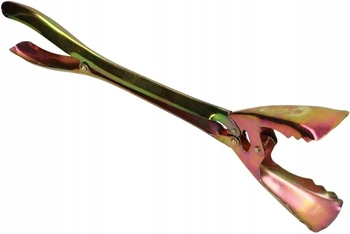 Szczypce kleszcze chwytak do węgla grilla kominka