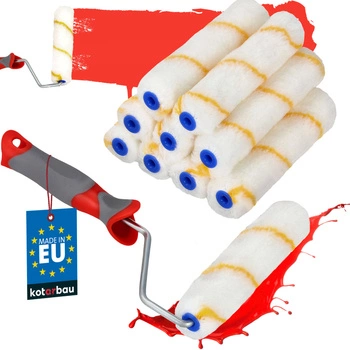 Wałek malarski złota nić 15 cm zapas do malowania - 10 szt.