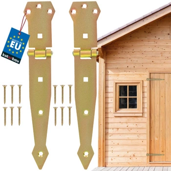 Zawias altanowy do drzwi okiennic 180 mm zestaw 2 szt.