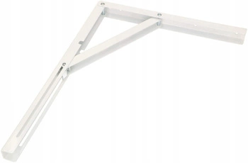 Wspornik kątownik składany na półkę 400 mm rozkładany