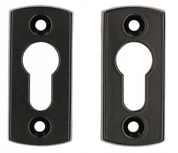 Szyld na wkładkę drzwiowy drzwi furtki bramki - 2 szt. - Kolor czarny