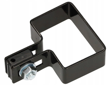 Obejma słupka paneli ogrodzeniowych 60x40 mm startowa