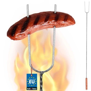 Widełki ogniskowe kijek na kiełbasę 100 cm