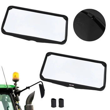 Lusterko zewnętrzne uniwersalne do ciągnika maszyn 30,5x17 cm zestaw 2 szt.