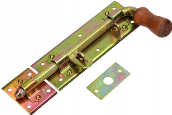 Zasuwa garażowa rygiel 280 mm bramy furtki drzwi prawa