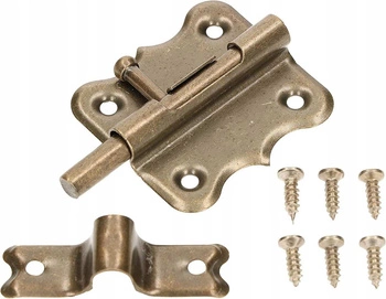 Zasuwa drzwiowa 40mm zasuwa blokada drzwi patyna