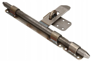 Rygiel niemalowany 340 zasuwa garażowa bram drzwi