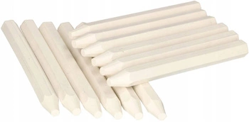 Kreda techniczna biała znakowania drewna - 12 szt.