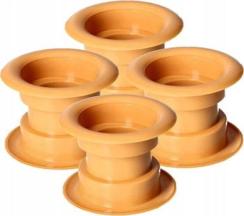 Tuleja do drzwi tulejka drzwiowa wentylacyjna - 4 szt.