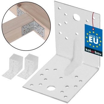 Kątownik łącznik ciesielski 100x100x80 - 25 szt.