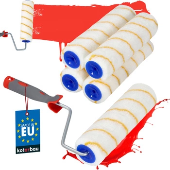 Wałek malarski złota nić 250 z gumową rączką