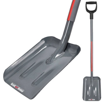 Łopata prosta budowlana do piasku węgla kopania stalowa z trzonem 125 cm