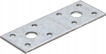 Łącznik płaski płytka perforowana 116x40mm ocynkowana