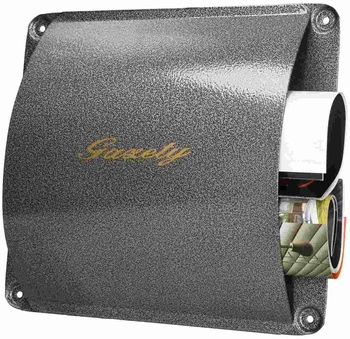 Skrzynka kieszeń na gazety ulotki gazetnik duży przykręcany + uchwyt