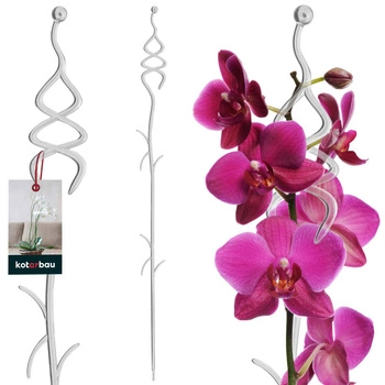 Podpora do roślin plastikowa transparentna 55 cm