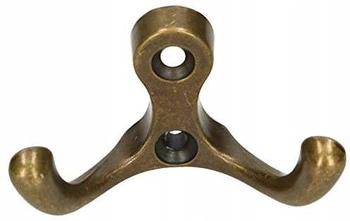 Wieszak ścienny ubraniowy pajączek patyna meblowy