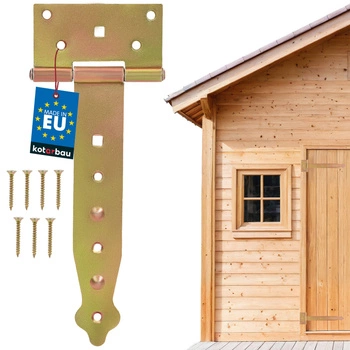 Zawias altanowy budowlany żółty 200 mm