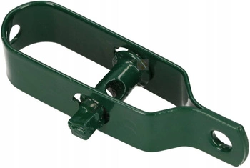 Naciąg siatki z blachy 100 mm zielony napinacz - 50 szt.