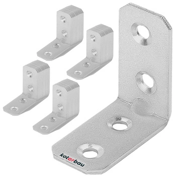 Kątownik łącznik ciesielski 40x40x20 - 50 szt.