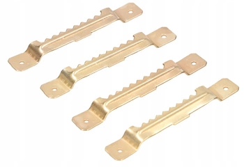 Wieszak ząbkowany krokodylek uchwyt lustra 20 szt