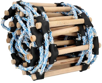 Drabina linowa sznurowa dekarska pleciona dach 20m