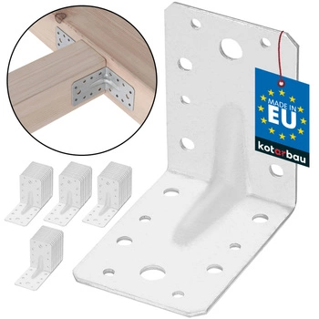 Kątownik łącznik ciesielski 90x90x65 - 50 szt.