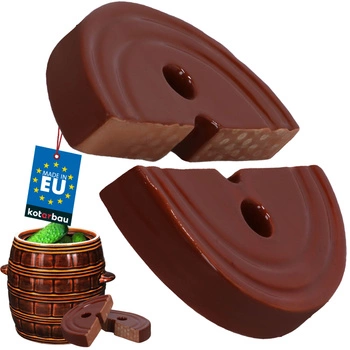 Ceramiczny kamień dociskowy do beczki kiszenia 170 mm