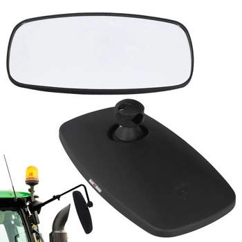 Lusterko zewnętrzne na gałkę uniwersalne do traktora 32x17 cm