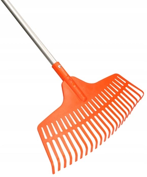 Grabie 23 zęby grabki do liści ogrodnicze + trzon