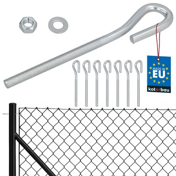 Naciąg siatki m8 zamkniety napinacz ogrodzen - 6 szt.