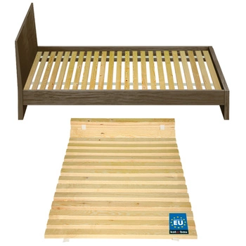 Stelaż do łóżka drewniany listwy materac 80x200 cm