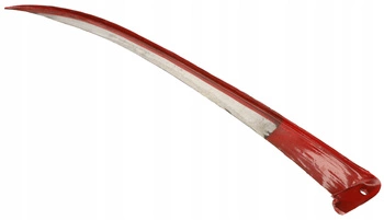 Kosa ręczna kosisko 90 cm ostrzona do trawy metalowa