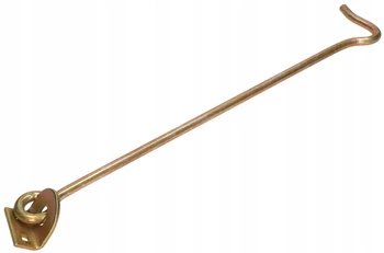 Hak haczyk drzwiowy przykręcany zamknięcie 400 mm