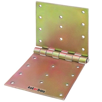 Zawias budowlany splatany skrzyniowy ocynk 100x200 mm