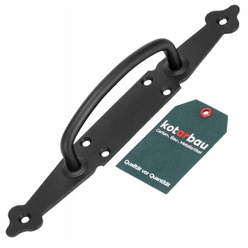 Antaba drzwiowa pochwyt uchwyt 27 mebli drzwi bram - Kolor czarny