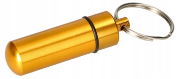 Brelok do kluczy pojemnik schowek na leki