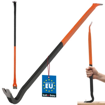 Łom kuty budowlany dwustronny stalowy 800 mm