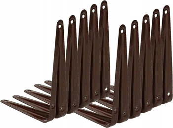 Kątownik pod półkę wspornik podpórka 12,5x10 cm - 10 szt.