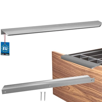 Uchwyt meblowy aluminium srebrny 320/340 mm