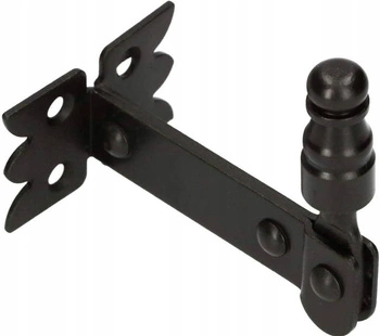 Blokada zamknięcie ogranicznik do okiennic 68 czarna