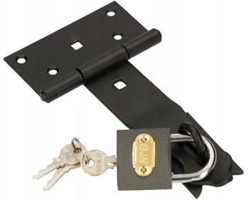 Zestaw drzwi wrzeciądz kłódka skobel zamknięcie