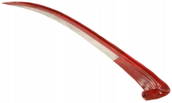 Kosa ręczna kosisko 70 cm ostrzona do trawy metalowa
