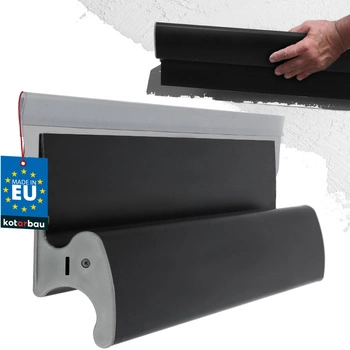 Szpachla do gładzi gipsu z wymiennym ostrzem aluminiowa 600 mm