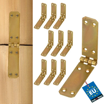 Zawias pasowy splatany do skrzyń szafek mebli 150x25 mm zestaw 10 szt.